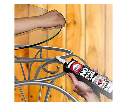 Resistol Uno Para Todo Cristal, adhesivo fuerte, agarre inmediato, consistencia pastosa y flexible, libre de solventes, tecnología Flextec, transparente, 1x290g