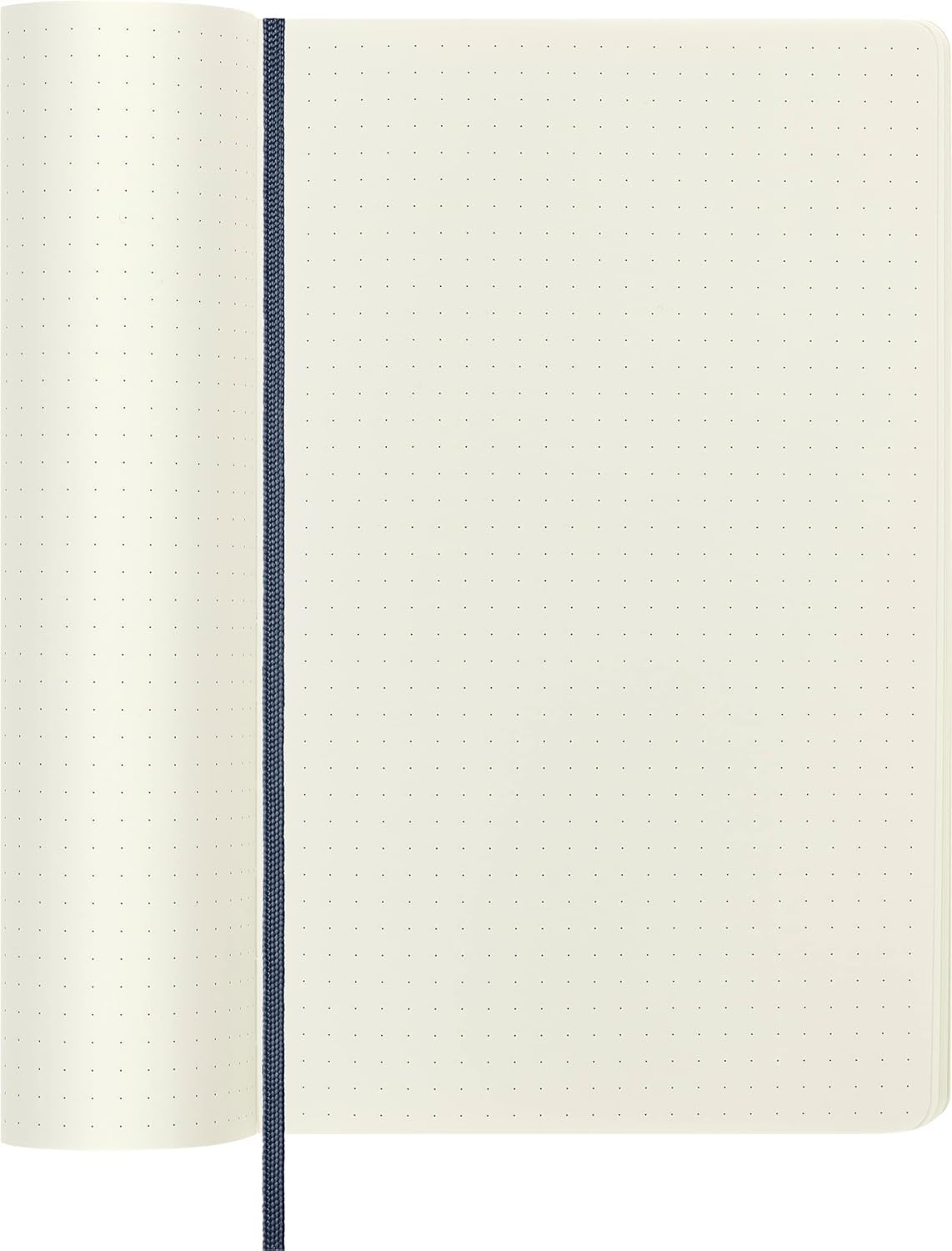 Moleskine Classic - Cuaderno de tapa blanda, diseño de lunares, punteado, Sapphire Blue