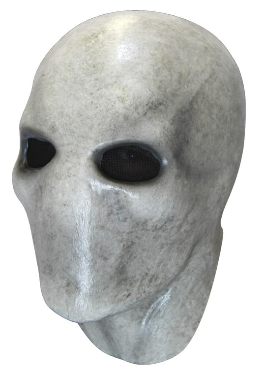 Silent Stalker Pale, Máscara de Látex de Monstruo de Creepypastas, Disfraz de Slenderman Gris Ideal para Fiestas de Disfraces y Halloween por Ghoulish Productions