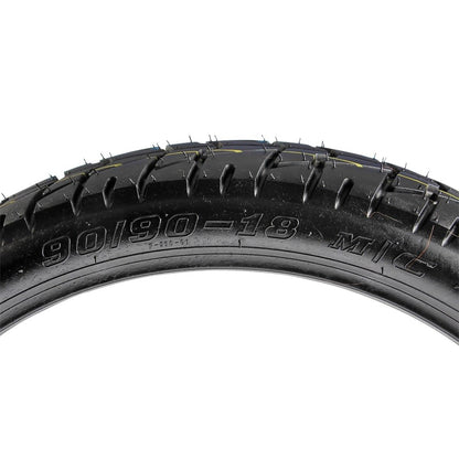 Italika Llanta City Road 90/90-18 TT Caucho Negro para Motocicleta