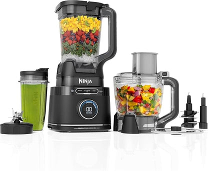 Ninja Detect Pro Sistema de Cocina 1800W Plata TB401LAA | Ajusta Velocidad Solo | Jarra + Procesador + Vaso Personal | 1800W | 1 Toque