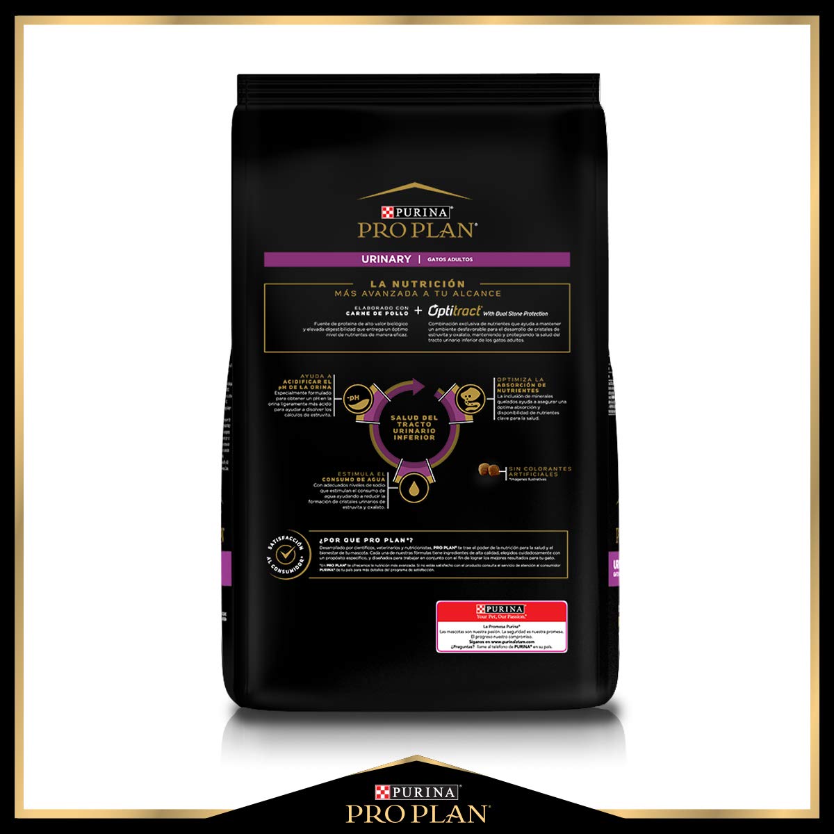 Purina Pro Plan Gato Adulto Urinary Todos los Tamaños Sabor Pollo 7.5Kg