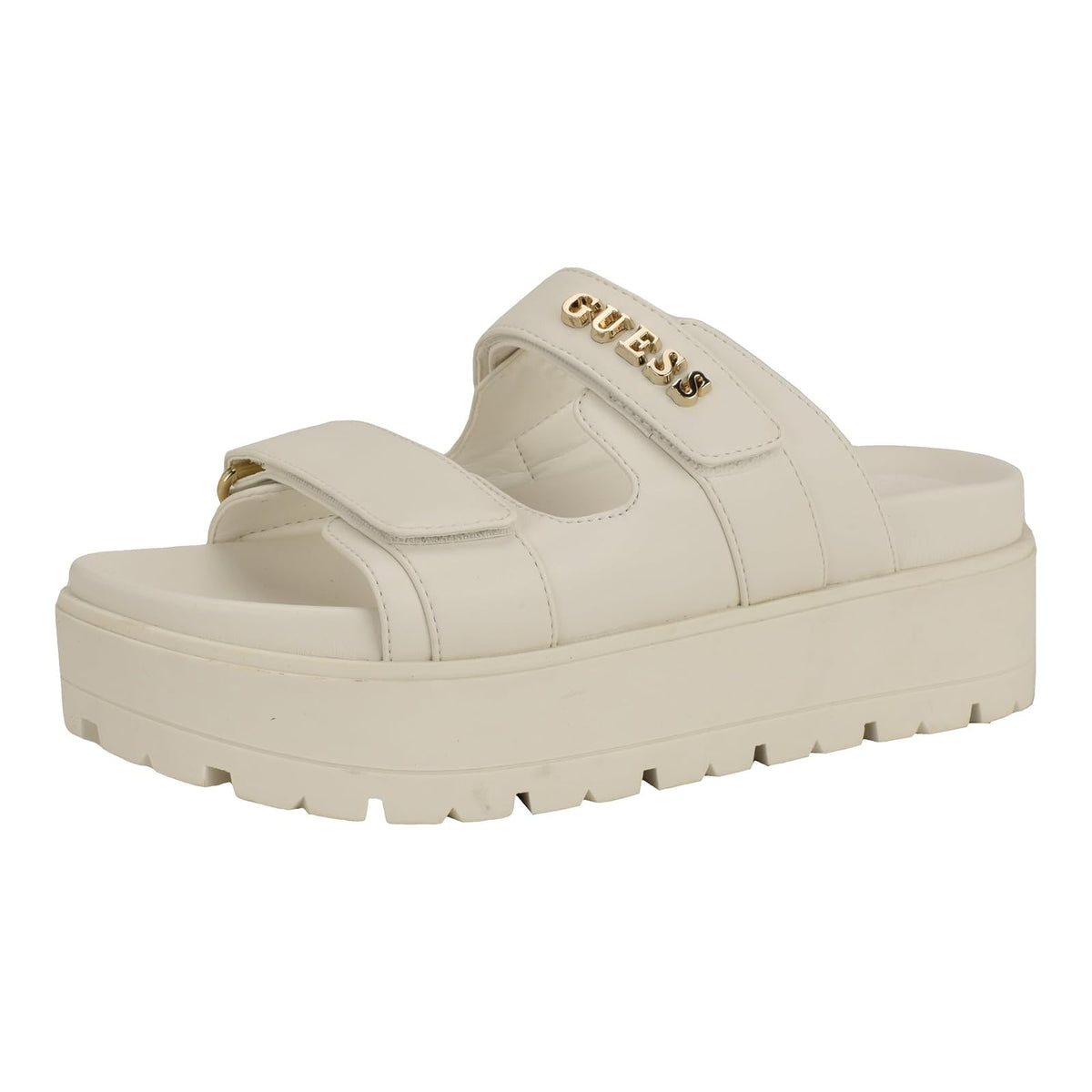 GUESS Faxon Sandalia para mujer | Sandalias casuales