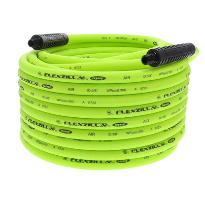 Flexzilla Manguera de Aire Híbrida Ligera para Herramientas Neumáticas - Flexzilla - 3 - 8" (inches) x 100' (feet) - Acoplador y enchufe