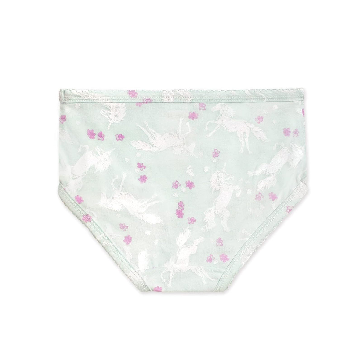 Burt's Bees Baby Toddler Girls' Underwear, Organic Cotton Panties, Tag-Free Comfort Briefs, Pack of 5 Ropa Interior Niñas