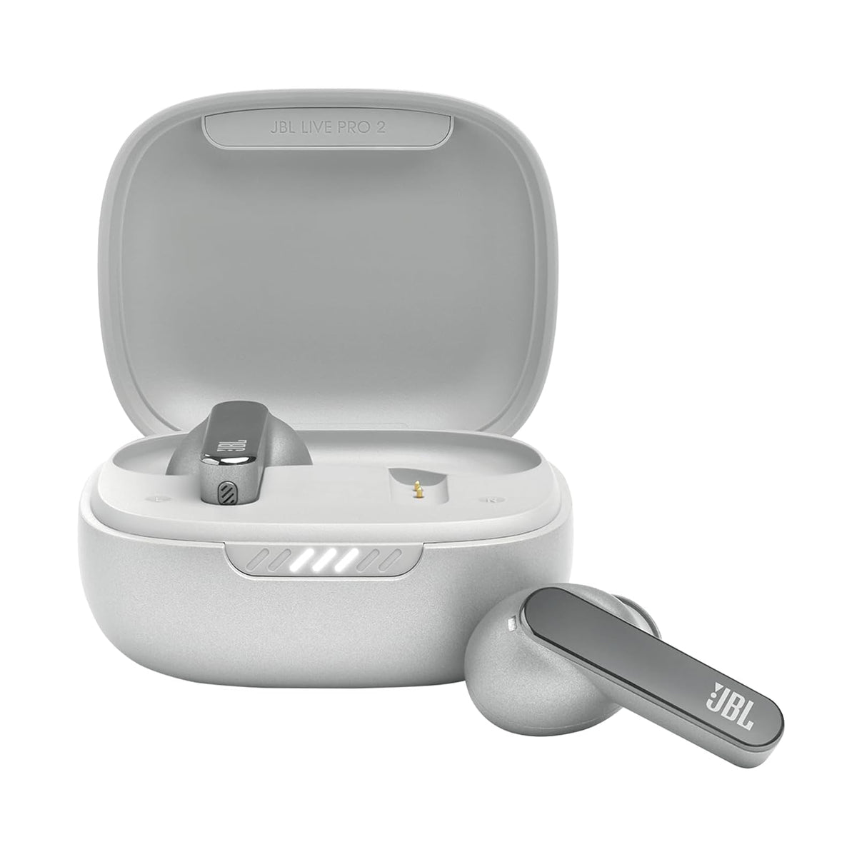 JBL Live Pro 2 Audífonos Inalámbricos con Cancelación de Ruido Azul - Silver - Grande
