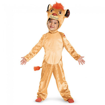 Disguise - Disfraz de Disney Junior Kion León Guard para niños pequeños, color naranja, L (4-6)