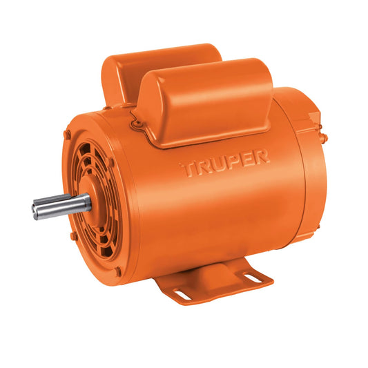Truper MOE-1B, Motor eléctrico monofásico de 1 HP, baja velocidad, servicio continuo y reversible