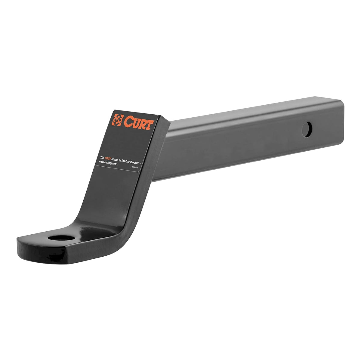 CURT Soporte de Bola de Enganche Clase 3 45270, Receptor 2 in, Caída 4 in, Negro