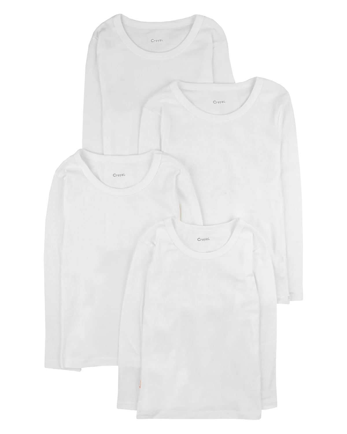 Baby Creysi Conjunto Manga Larga para Niña Pack de 4 Algodón Hipoalergénico