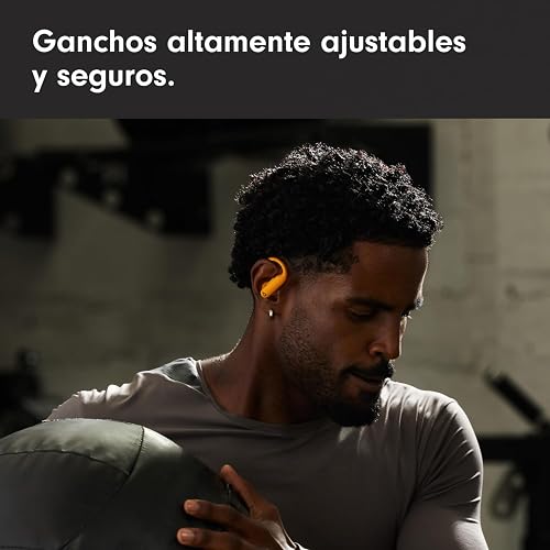 Beats Powerbeats Pro 2 Bluetooth Audífonos inalámbricos- cancelación de Ruido, IPX4, hasta 45 Horas de batería con el Estuche de Carga, compatibles con Apple y Android - Naranja eléctrico