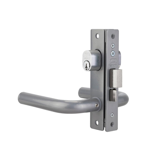 Phillips Cerradura Modelo Slim 570 Manija Redonda Para Puerta De Aluminio Plata