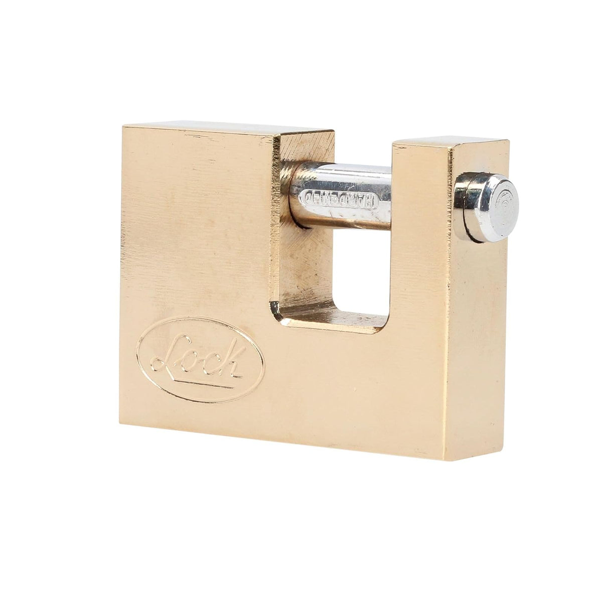 Lock L22C70TLBB Candado de Acero para Cortina Metálica 70 mm Latón Brillante Llave Tetra
