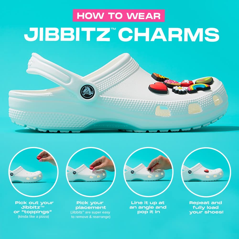 Crocs Jibbitz Charms Animal 5 paquetes | Jibbitz para Crocs dijes para zapato para Unisex adulto