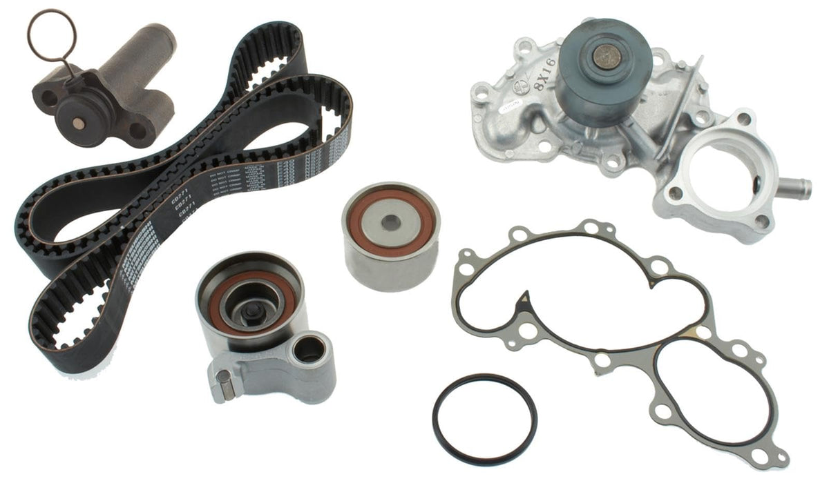 AISIN Kit de Correa de Distribución del Motor con Bomba de Agua TKT-025 | Sustituye a TCKWP271B TCK271 95271K1 TBK271WP TCKWP271 WP271K1C TBV271 TKT005 TKT025 AWK1224 AWK1367 CPK1224 TBK1004. TBW1000