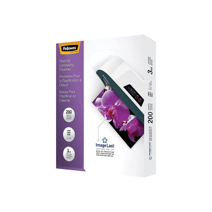 Fellowes 5244101 Laminating Pouches, Letter, 200pk (3Mil)