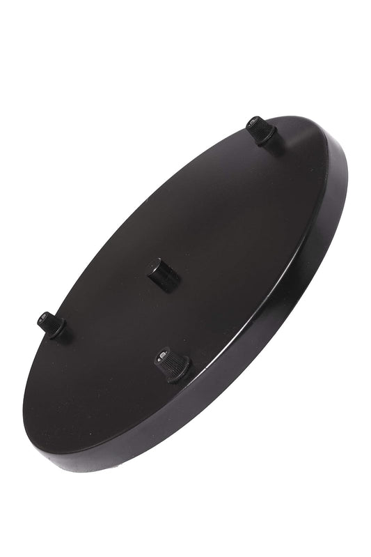 Maxxi MX-ACC04/N Base para 3 Luminarios, color Negro