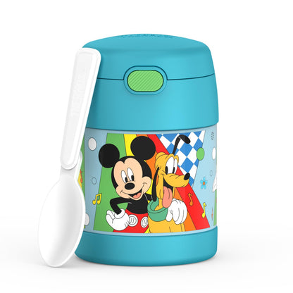 Thermos FUNTAINER Frasco Aislado con Cuchara Diseño Minnie, 10 oz - Mickey preescolar - 10 onzas (295.73ml)