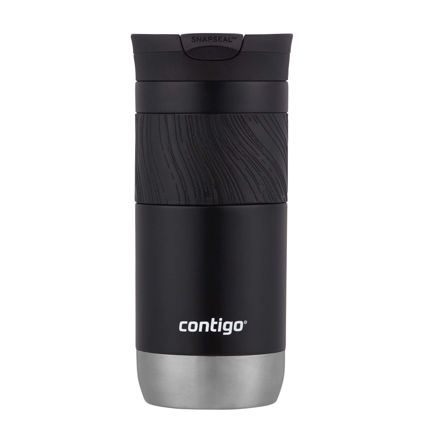 Contigo - Taza de viaje aislada, Licorice, 16 oz, 1