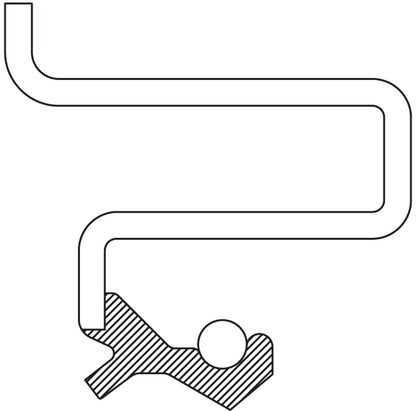 National Oil Seals 710489 - Sello de Eje | Compatible con Mercedes-Benz AMG GT C 2018-2021, Mercedes-Benz AMG GT R 2018-2020, Mercedes-Benz AMG GT 2017-2019