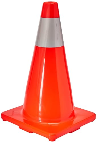 Truper CONO-45R, Cono de precaución, 45 cm con reflejante
