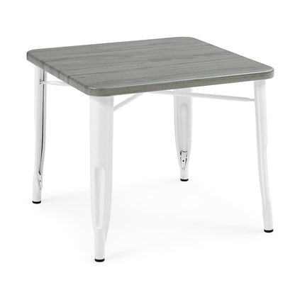 Delta Children Mesa Infantil Bistro para Manualidades y Tareas - blanco - gris.