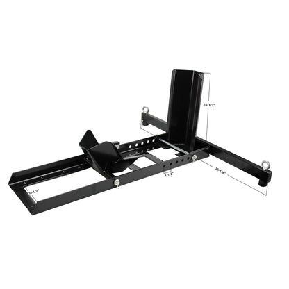 Extreme MAX 5001.5757 - Soporte para Rueda de Motocicleta Ajustable de Alta Resistencia, 1800 Libras. Capacidad de Peso