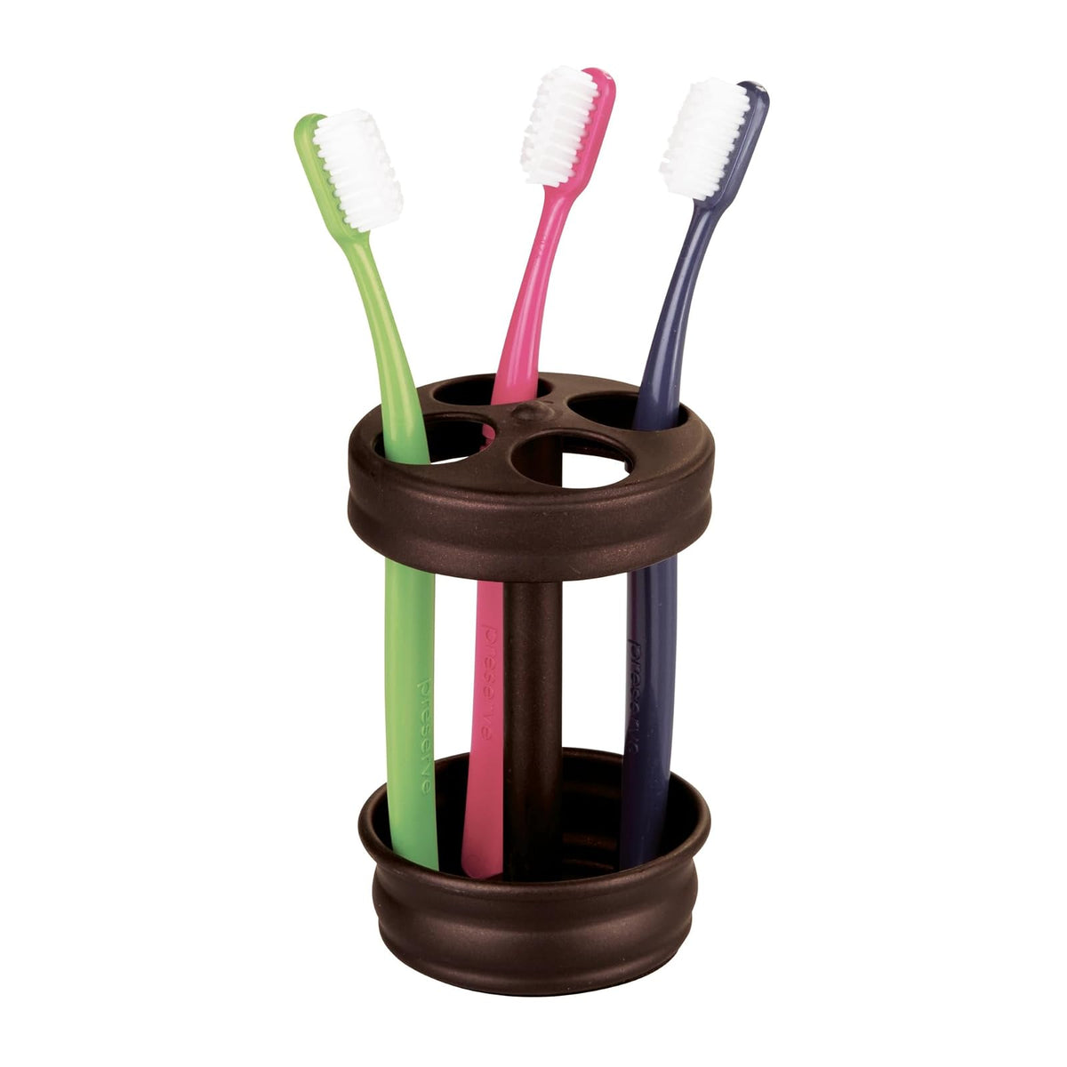 InterDesign Olivia Toothbrush Stand - Soporte para cepillo para polvo de dientes