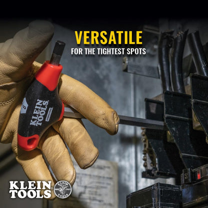 Klein Tools JTH610E Juego de 10 Llaves Hexagonales con Mango “T”