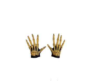 Ghoulish Productions Manos Esqueleto, Accesorios De Halloween Hombre, Blanco (White), As Shown