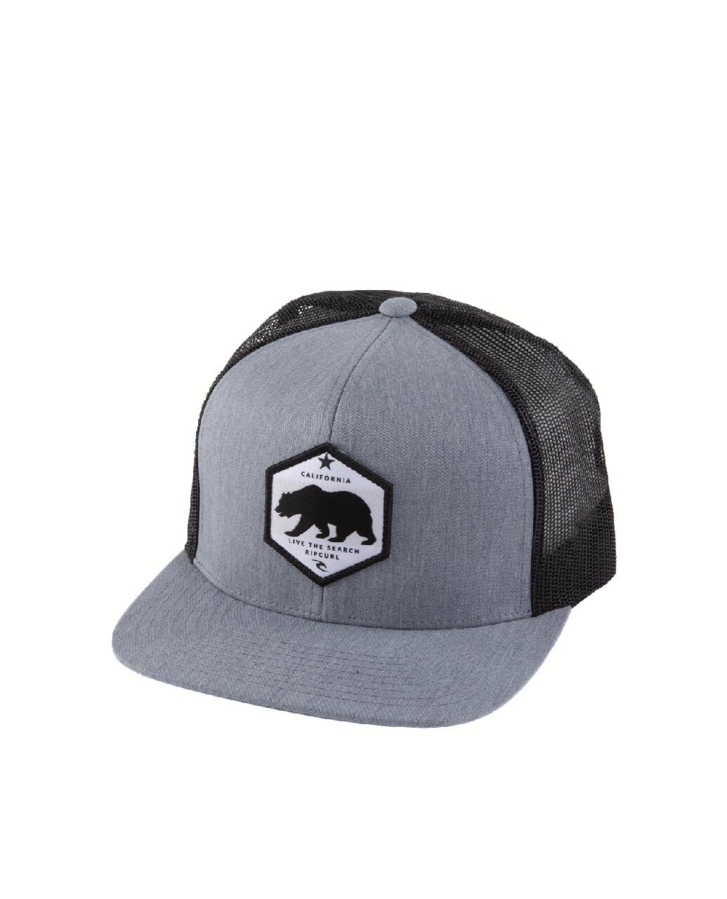 Rip Curl California HWY Trucker Hat Gorra de béisbol Hombre - Talla Única - Gris