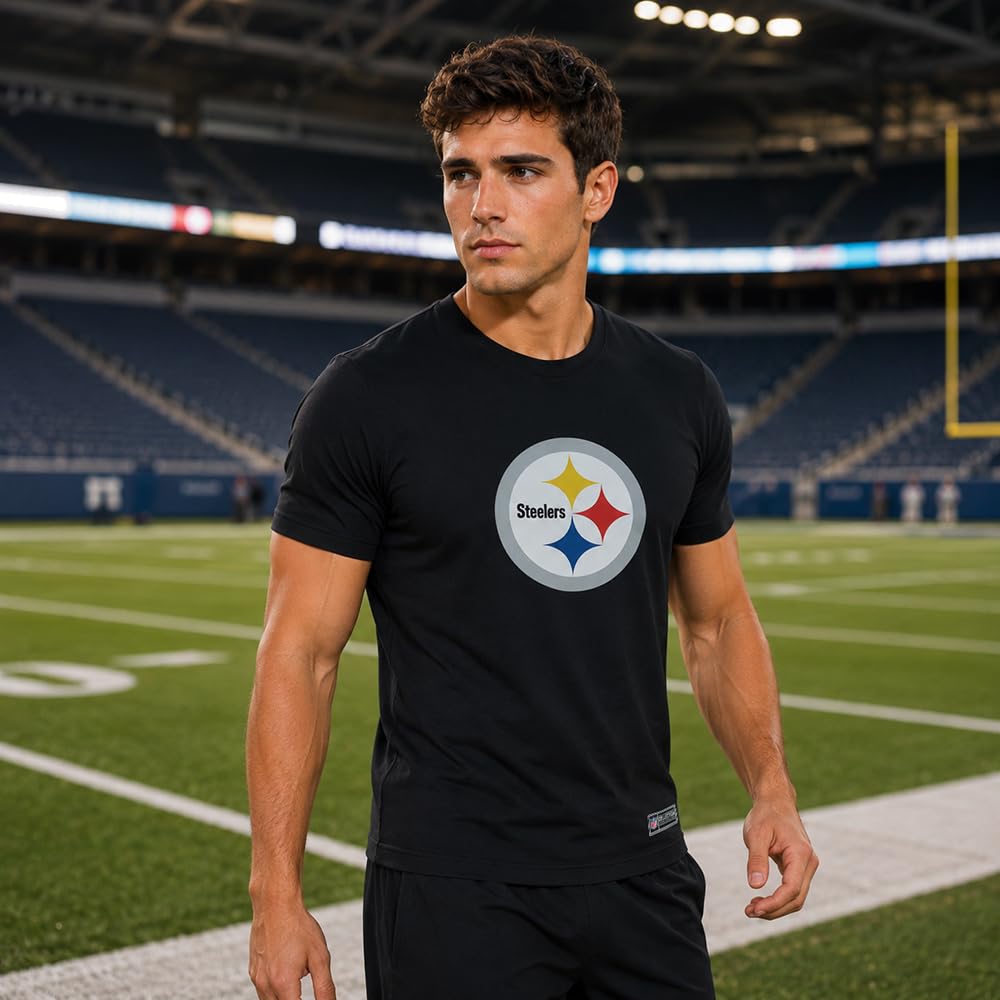 NFL Playera Aficionado Básica Pittsburgh Steelers