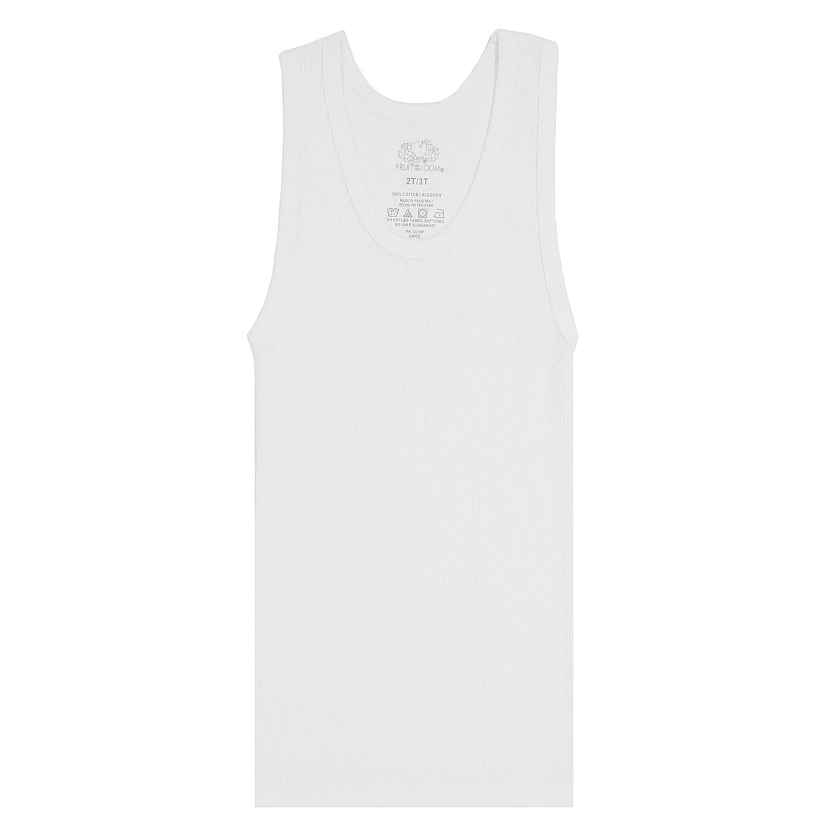 Fruit of the Loom Playera Tank de Algodón Pack de 5 para Niño