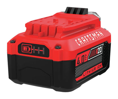 CRAFTSMAN Batería Portátil Ion de Lítio, V20, 4.0Ah, 2 Unidades, CMCB204-2