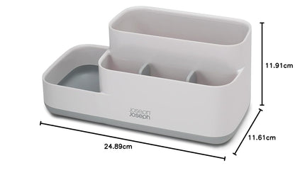 Joseph Joseph Organizador de baño EasyStore (Gris/Blanco)