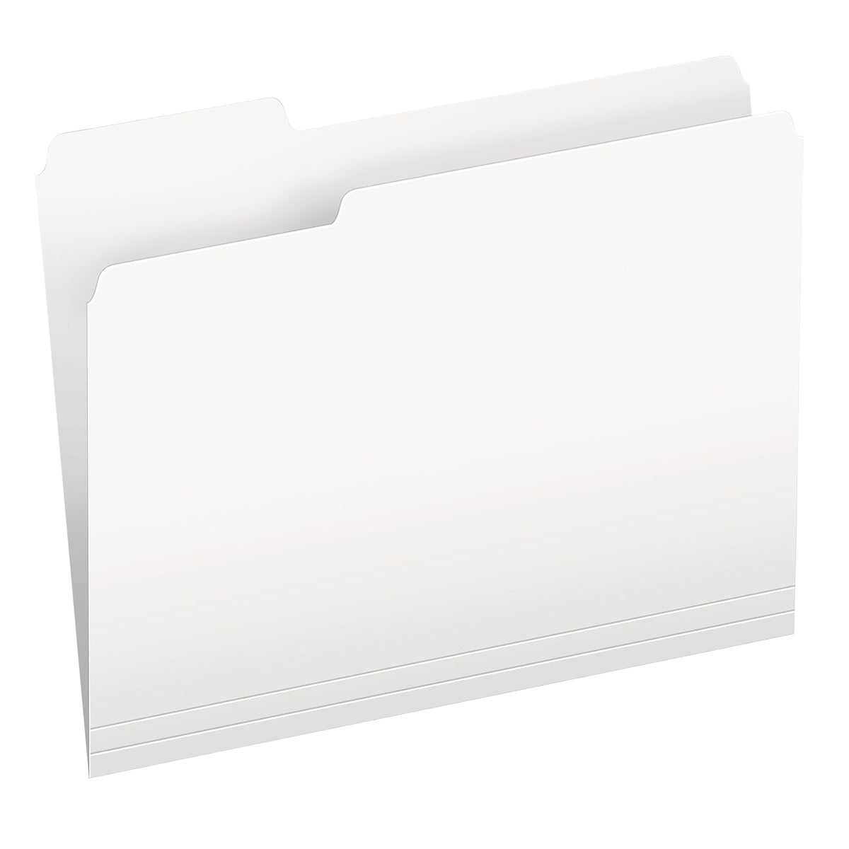 Pendaflex Fólder Bitono, Ceja 1/3, Caja con 100 - Blanco