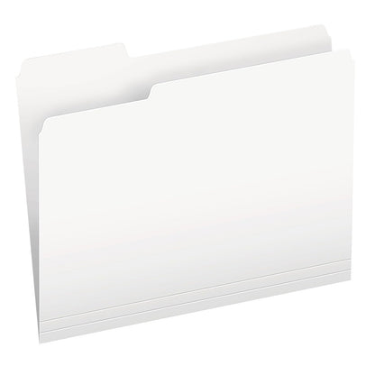 Pendaflex Fólder Bitono, Ceja 1/3, Caja con 100 - Blanco