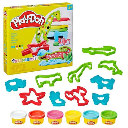 Play-Doh Set de Masas Moldeables Starters Animales
