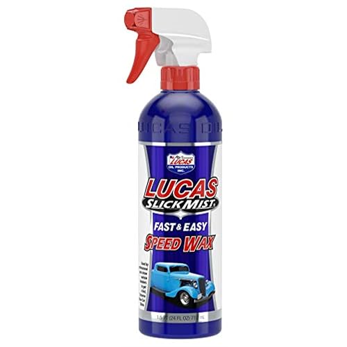 Lucas Oil 10160 Slick Mist Speed Wax - 24 onzas