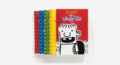 Diary of a Wimpy Kid Box of Books 1-4 Hardcover Gift Set: Diary of a Wimpy Kid, Rodrick Rules, the Last Straw, Dog Days
