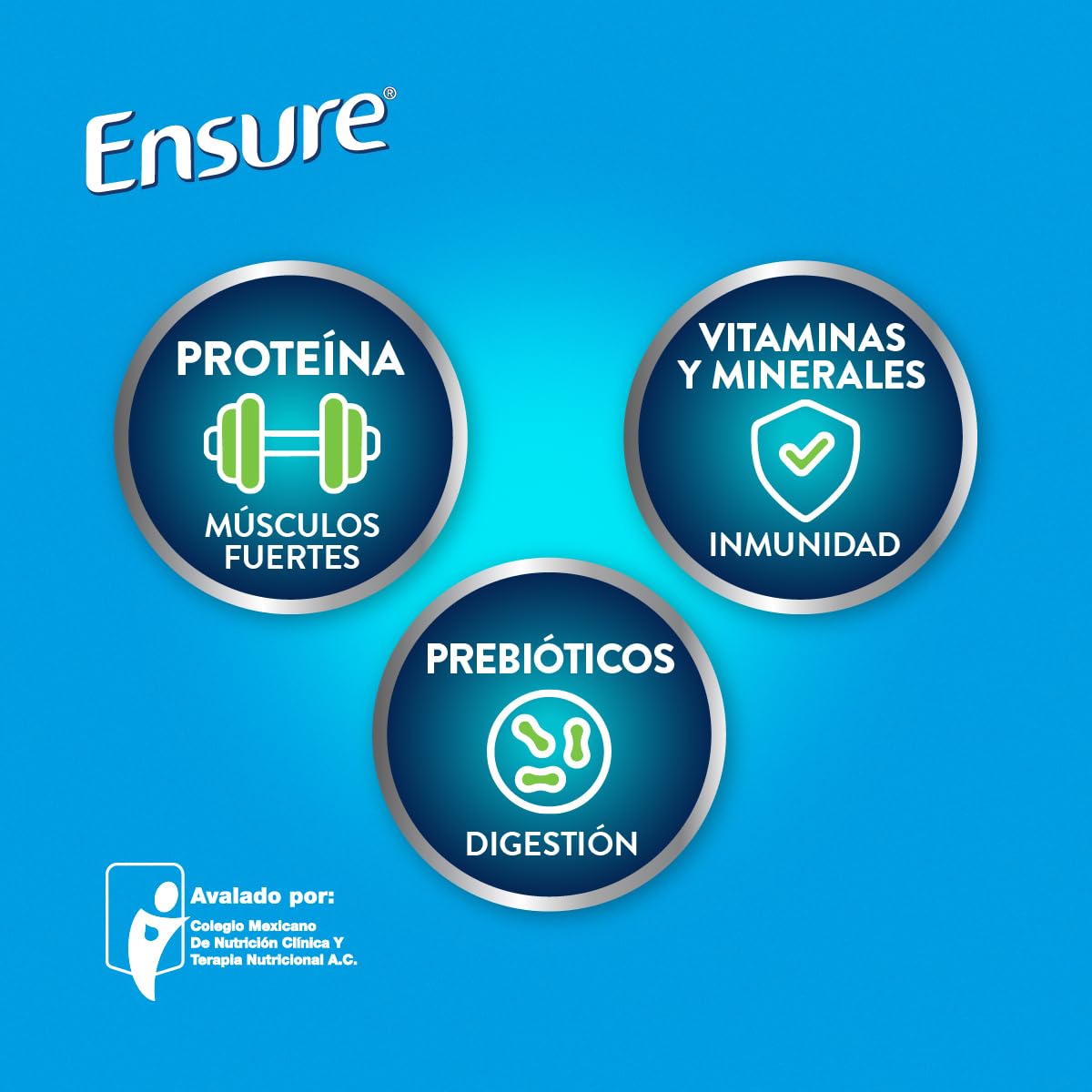 Ensure Clásico Fresa – Formula Nutricional | Polvo 400g | Bebida nutricional que favorece salud muscular y ósea brindando energía constante en formato práctico.