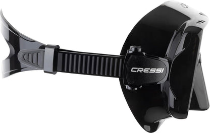 Cressi Máscara de Buceo para Adultos sin Marco: Amplia Visibilidad, Falda de Silicona: SF1: Calidad Desde 1946