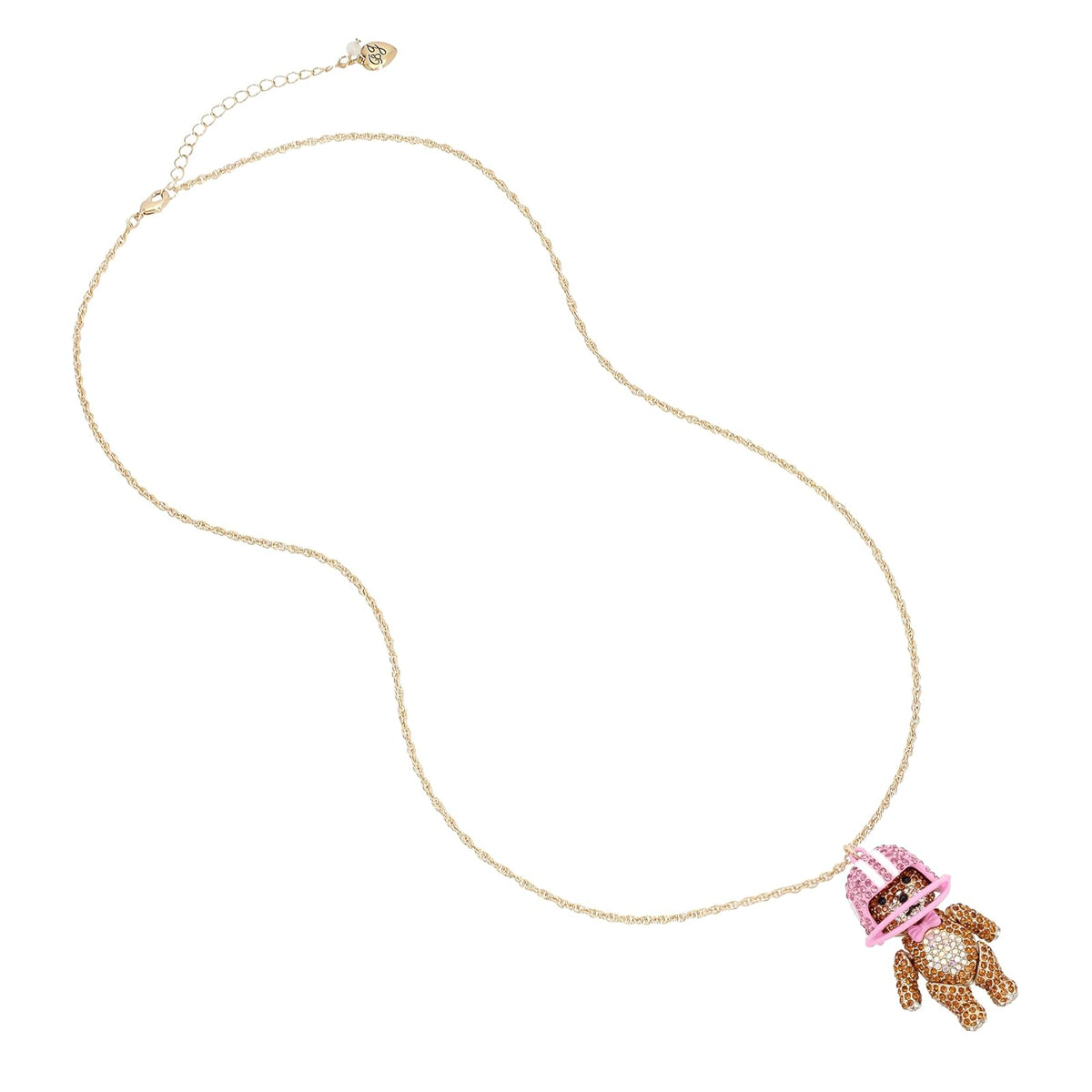 Betsey Johnson Football Necklace
