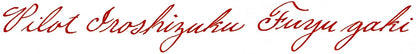 Pilot Iroshizuku Tinta para Pluma Fuente, Rojo (Fuyu-Gaki), 50 ml