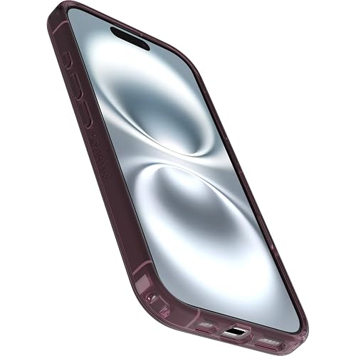 OtterBox - Carcasa Transparente para iPhone 16 Symmetry Series, Color Morado