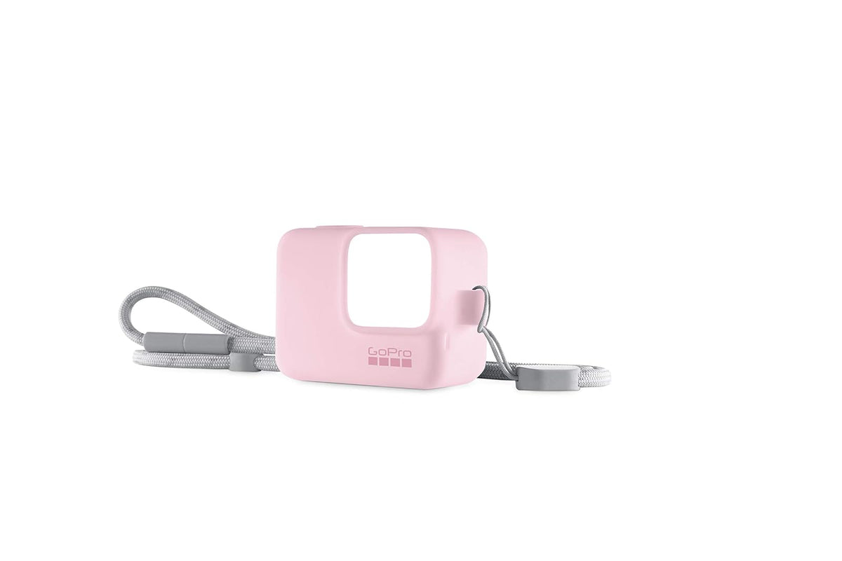 GoPro Funda cordón en Rosa (HERO7 Negro/HERO7 Plateado/HERO7 Blanco/HERO6 Negro/HERO5 Negro) - Accesorio Oficial