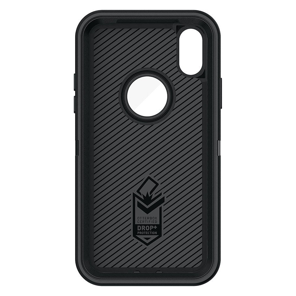 OtterBox DEFENDER SERIES protector para iPhone X (solamente) - Empaque Retail - Negro