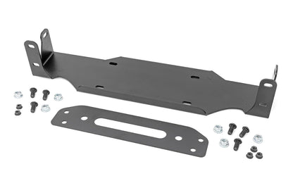 Rough Country 10652 Placa de Montaje para Jeep Wrangler JL 2018-2024
