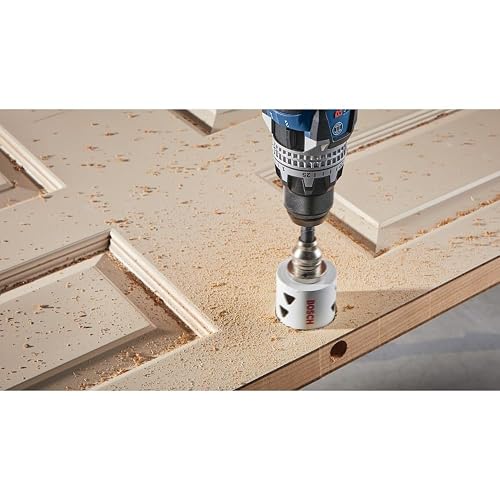 BOSCH HBT156 1-9/16 pulgadas. Sierra de agujero bimetálica con ranura en T