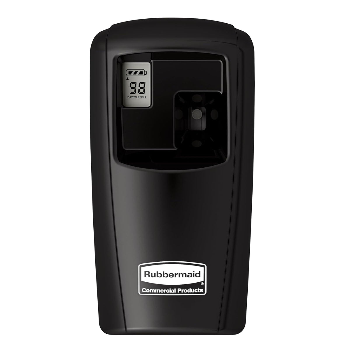 Rubbermaid Commercial Products MICROBURST 3000 – Dispensador Aromatizante Automático, Sistema de Control de Olores para Baño, Negro 1793531